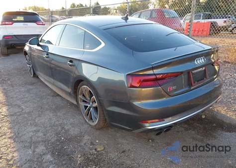 2018 Audi S5 3.0T Premium Plus from USA, damaged, VIN WAUC4CF57JA035732